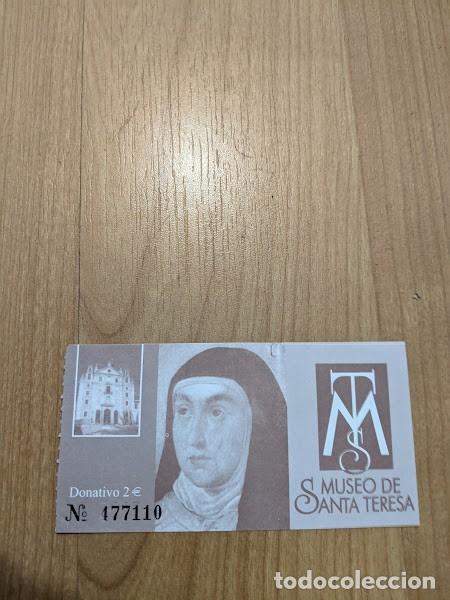 Sammelleidenschaft Andere Papierartikel: ENTRADA MUSEO DE SANTA TERESA