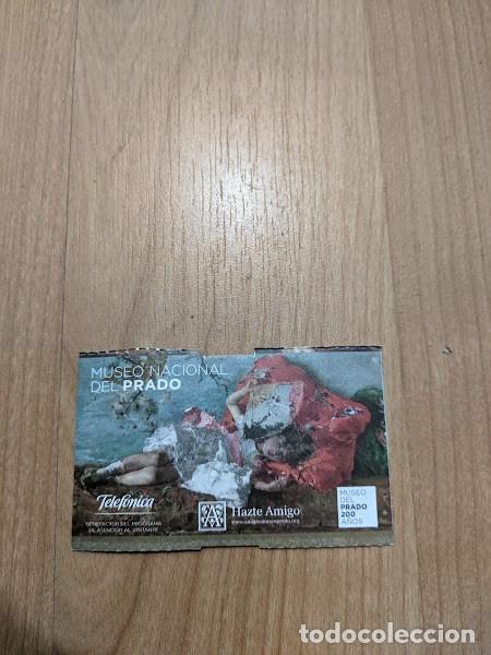 Otros Art&iacute;culos de Coleccionismo en Papel: ENTRADA MUSEO DEL PRADO