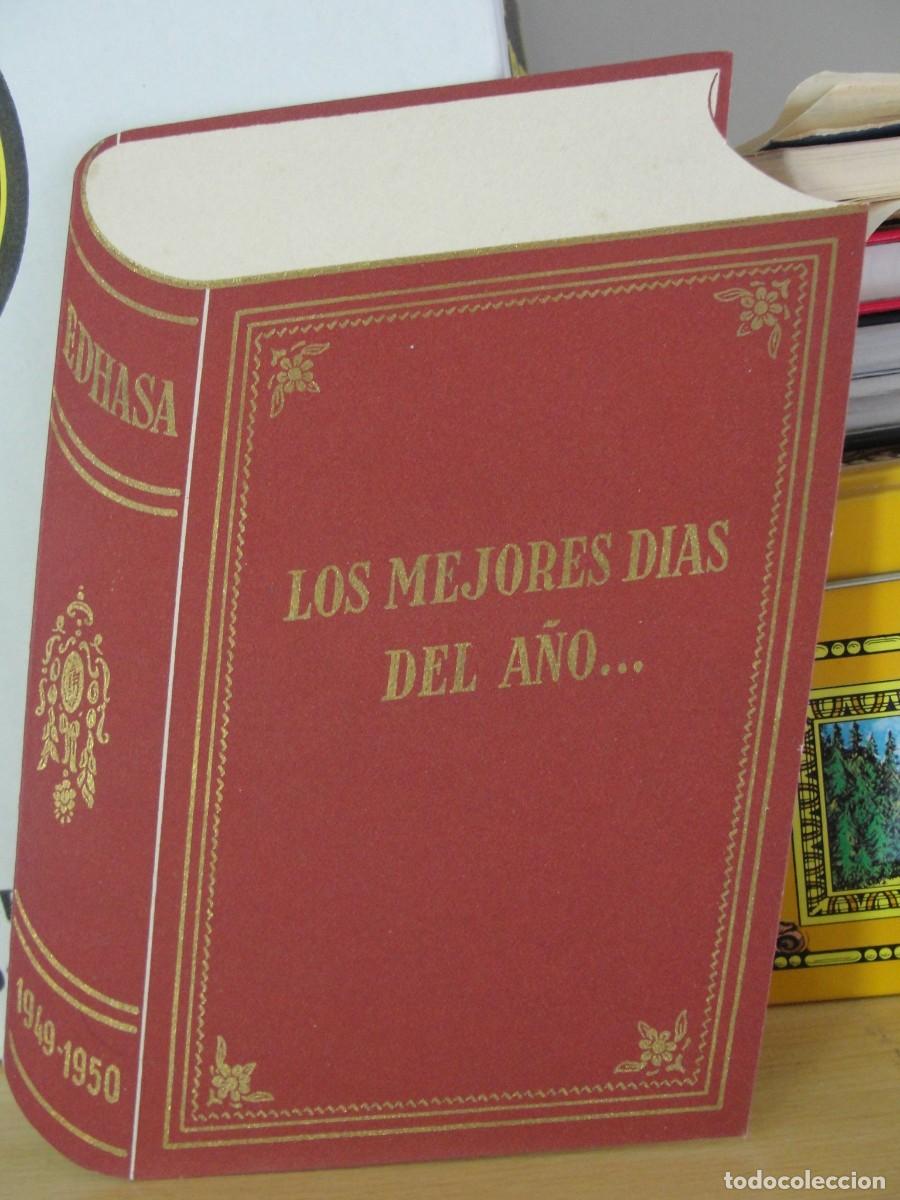 Otros Art&iacute;culos de Coleccionismo en Papel: TARJETON EDITORIAL EDHASA TERCER ANIVERSARIO - 1950 - 15 X 12 CMS - IMPECABLE