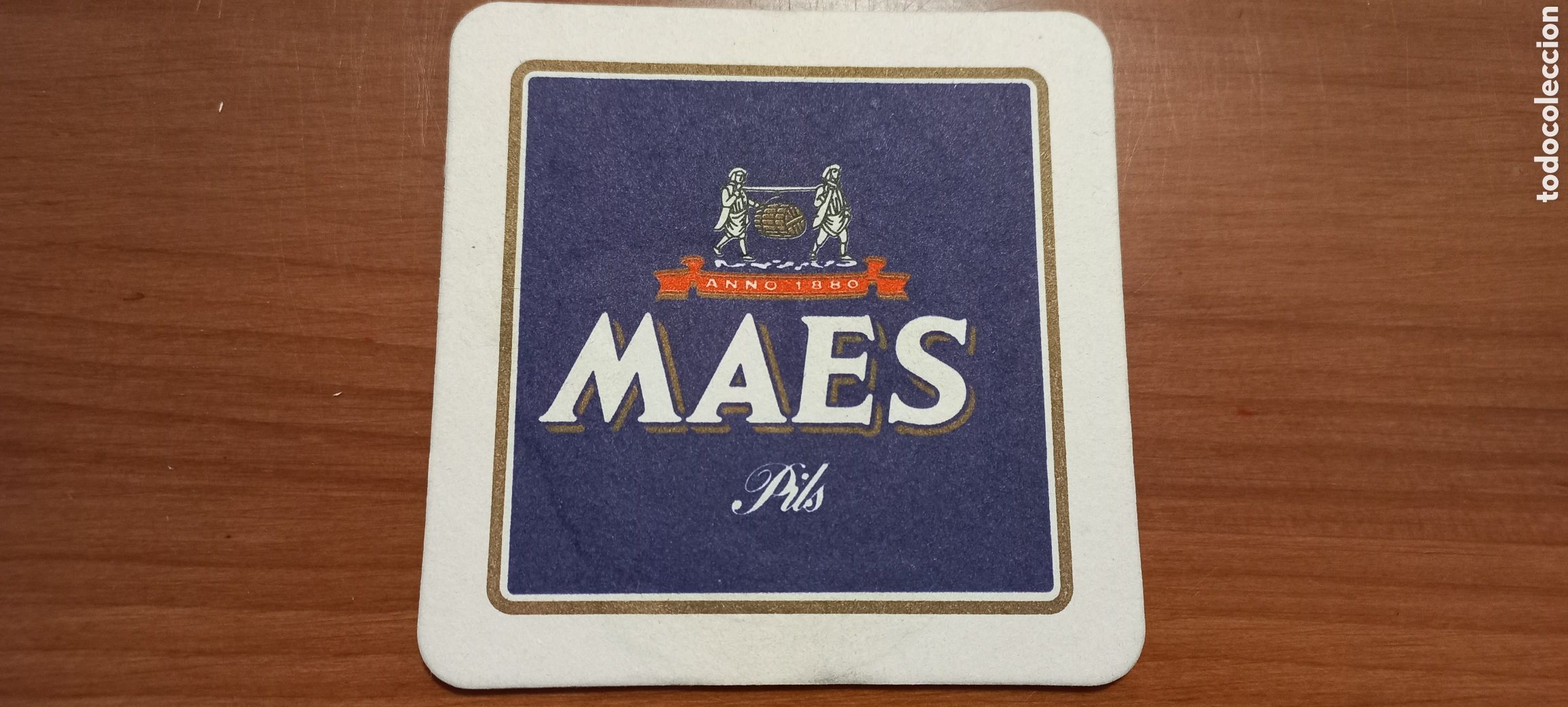 Outros artigos de papel: Maes Pils posavasos cart&oacute;n en muy buen estado