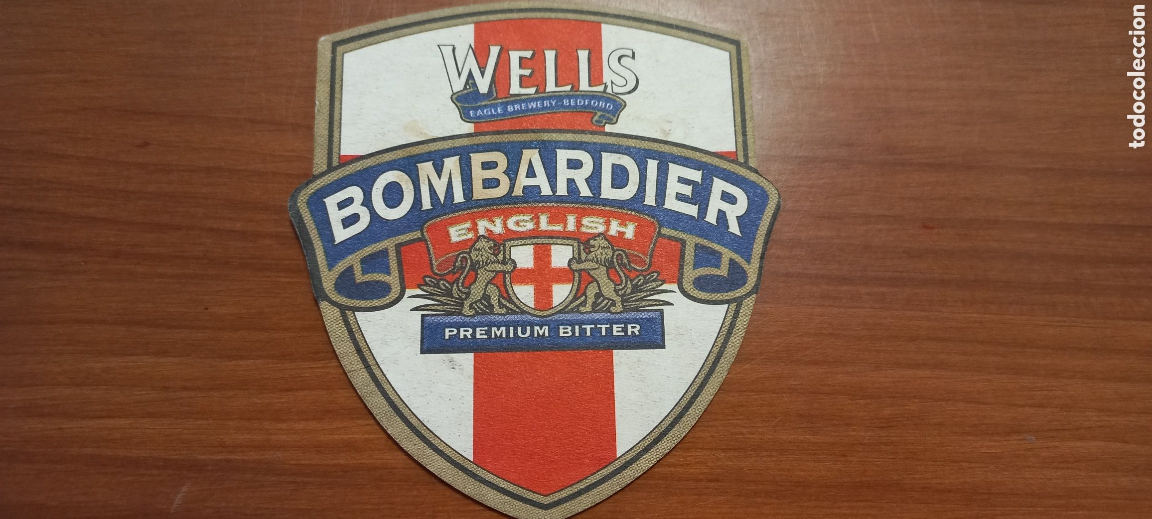 Outros artigos de papel: Wells Bombardier English Premium Bitter posavasos cart&oacute;n