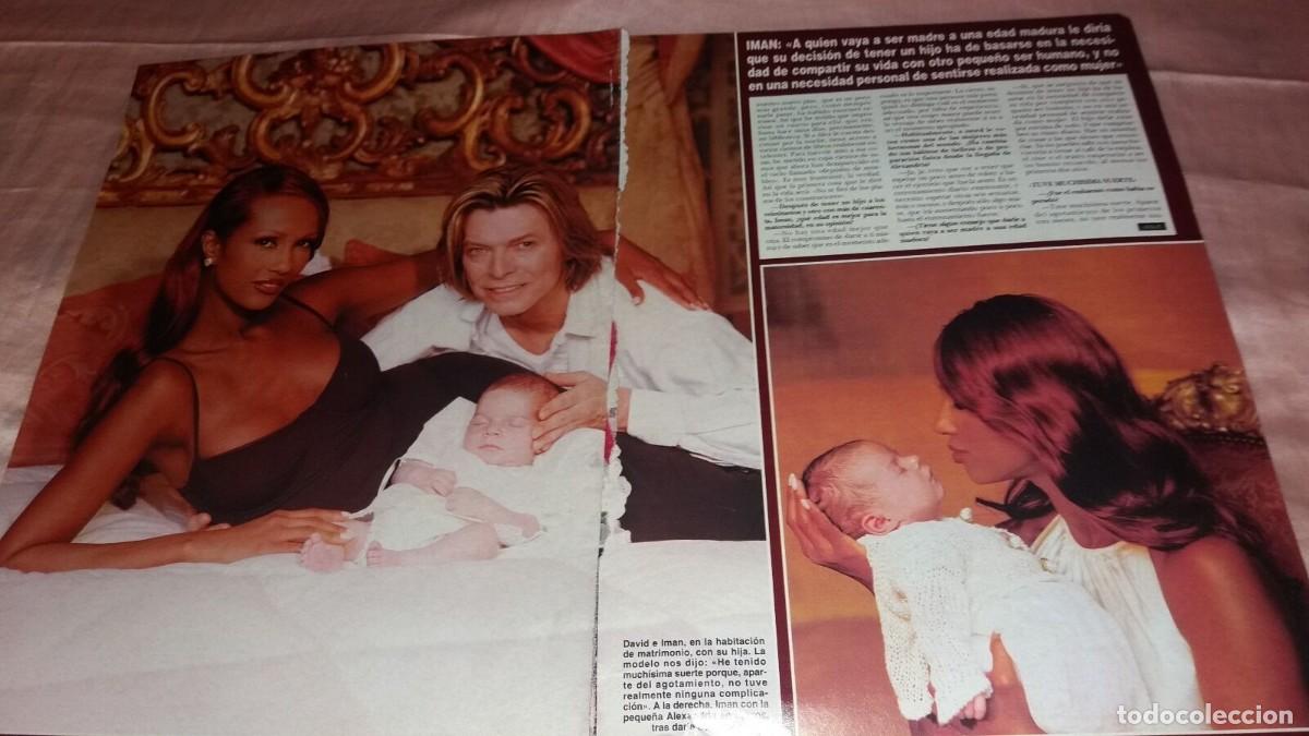 Otros art&iacute;culos de coleccionismo en papel: iman y david bowie - 13 paginas spanish clippings - ver fotos