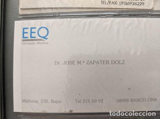 Collectionnisme Papier divers: TARJETA DOCTOR JOS&Eacute; M&ordf; ZAPATER DOLZ