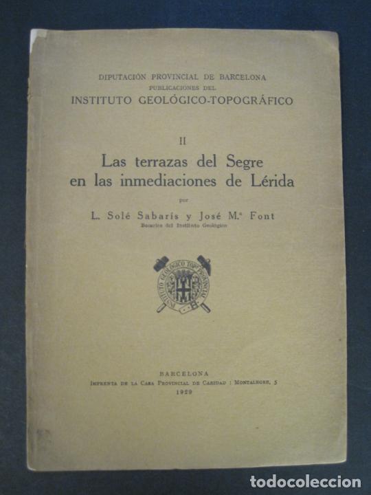 Collectionnisme Papier divers: LAS TERRAZAS DEL SEGRE EN LAS INMEDIACIONES DE LERIDA (LLEIDA)-A&Ntilde;O 1929-VER FOTOS-(K-10.000)