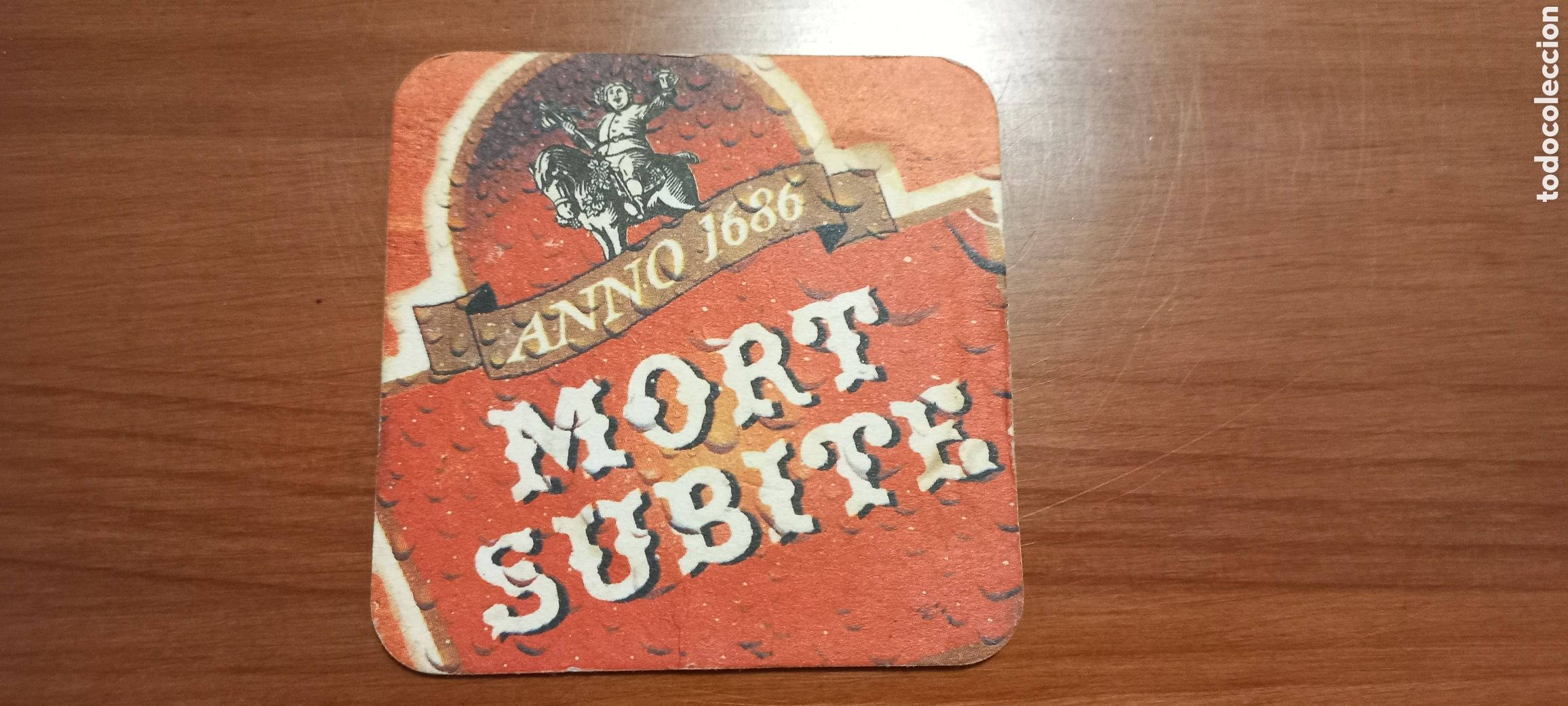 Sammelleidenschaft Andere Papierartikel: Mort Subite Anno 1686 posavasos cart&oacute;n