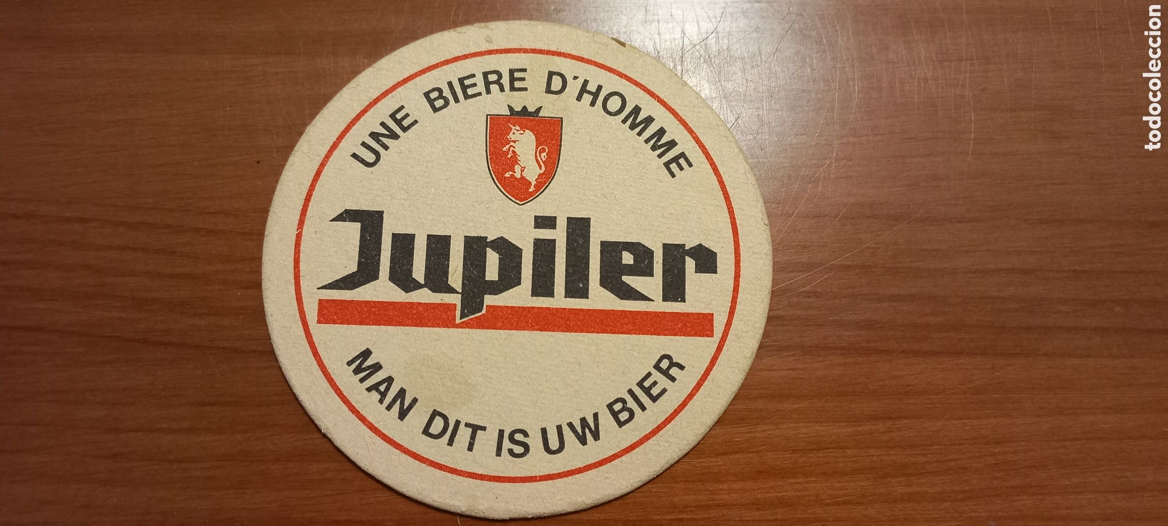 Outros artigos de papel: Jupiler Une biere d'homme posavasos cart&oacute;n