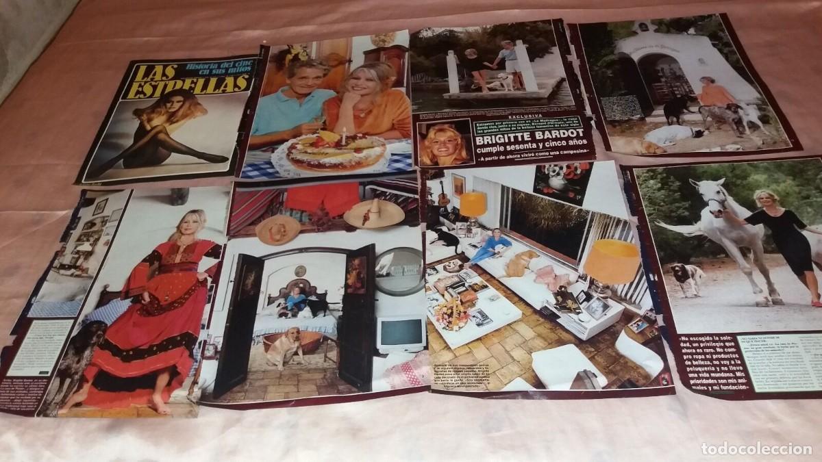 Otros Art&iacute;culos de Coleccionismo en Papel: brigitte bardot - 10 paginas spanish clippings - ver fotos
