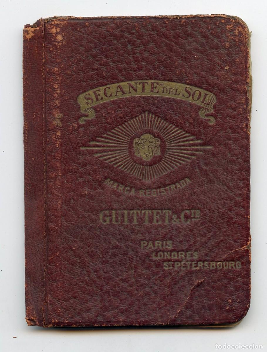 Otros art&iacute;culos de coleccionismo en papel: Librito publicitario (incompleto) de la empresa de barnices Guittet&C&iacute;a (1907)