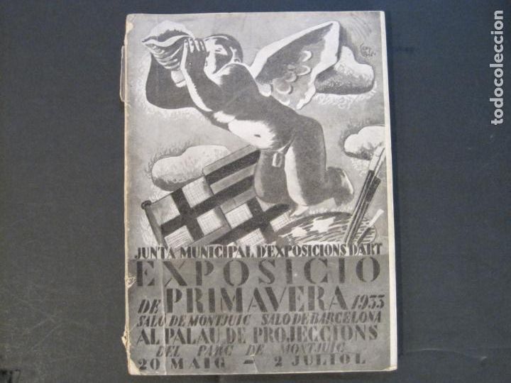 Collectionnisme Papier divers: JUNTA MUNICIPAL D'EXPOSICIONS D'ART-EXPOSICIO DE PRIMAVERA 1933-BARCELONA-VER FOTOS-(K-10.045)