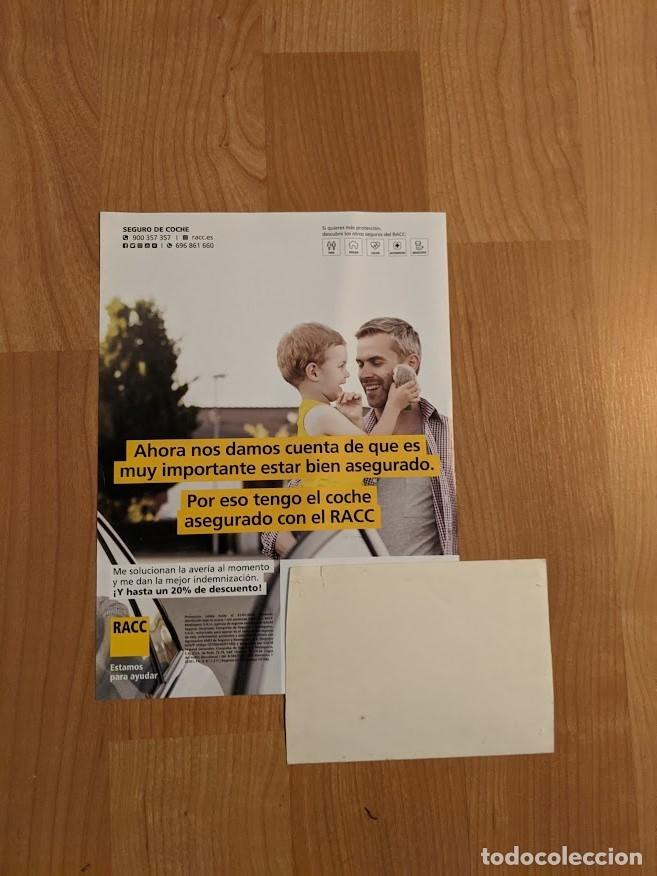 Collectionnisme Papier divers: FOLLETO SEGURO RACC