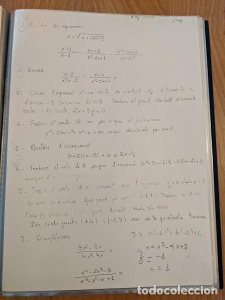 Outros artigos de papel: HOJA EJERCICIOS MATEM&Aacute;TICAS ECUACIONES 2&ordm; BUP