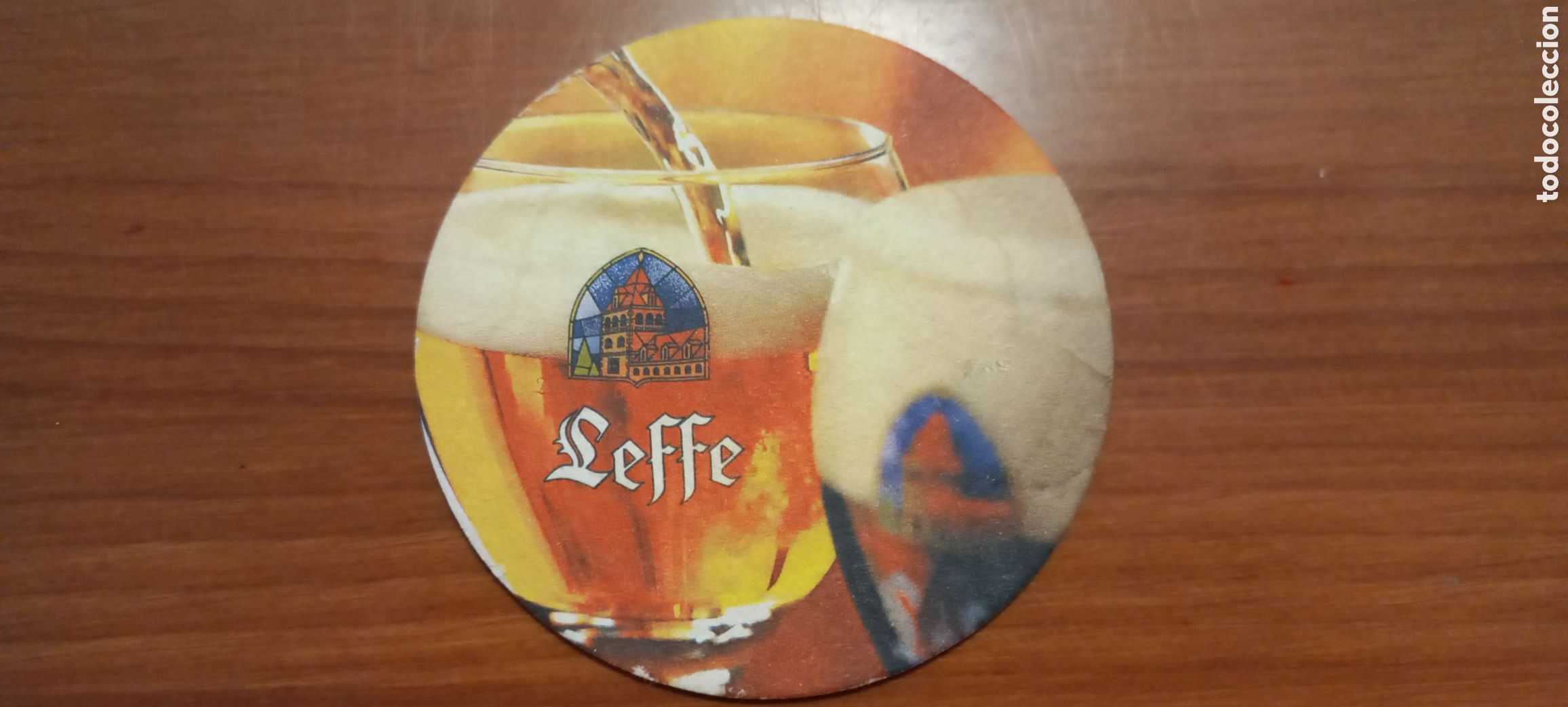 Sammelleidenschaft Andere Papierartikel: Leffe posavasos cerveza cart&oacute;n