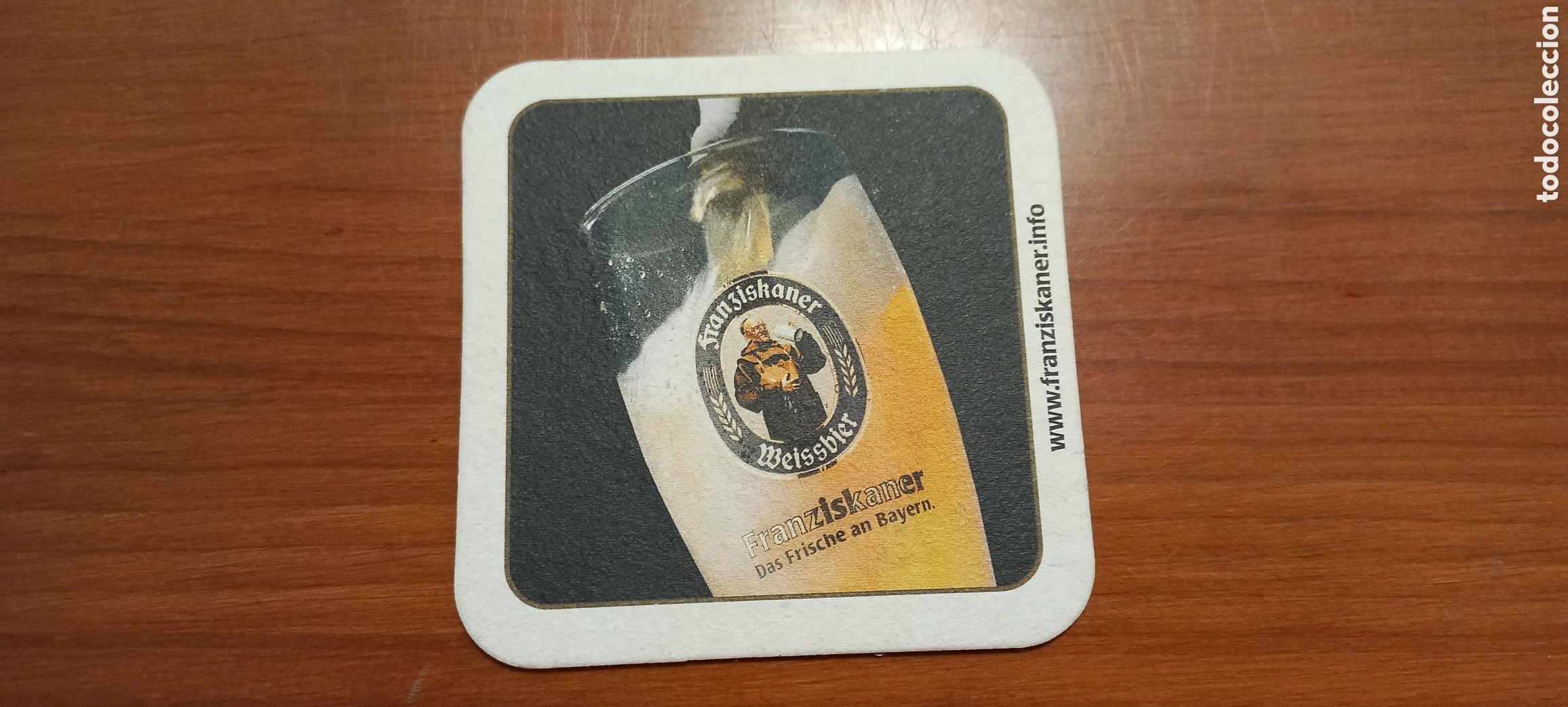 Sammelleidenschaft Andere Papierartikel: Franziskaner Weissbier Bayern posavasos cart&oacute;n