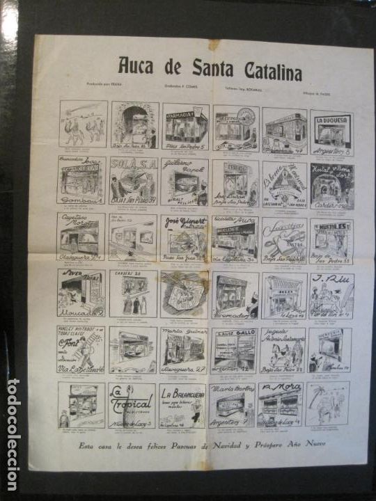 Outros artigos de papel: AUCA DE SANTA CATALINA-AUCA ANTIGUA-VER FOTOS-(V-24.332)