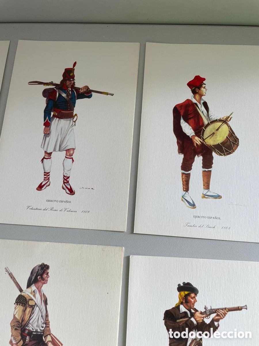 Otros art&iacute;culos de coleccionismo en papel: Lote de postales ej&eacute;rcito espa&ntilde;ol - Foto 3