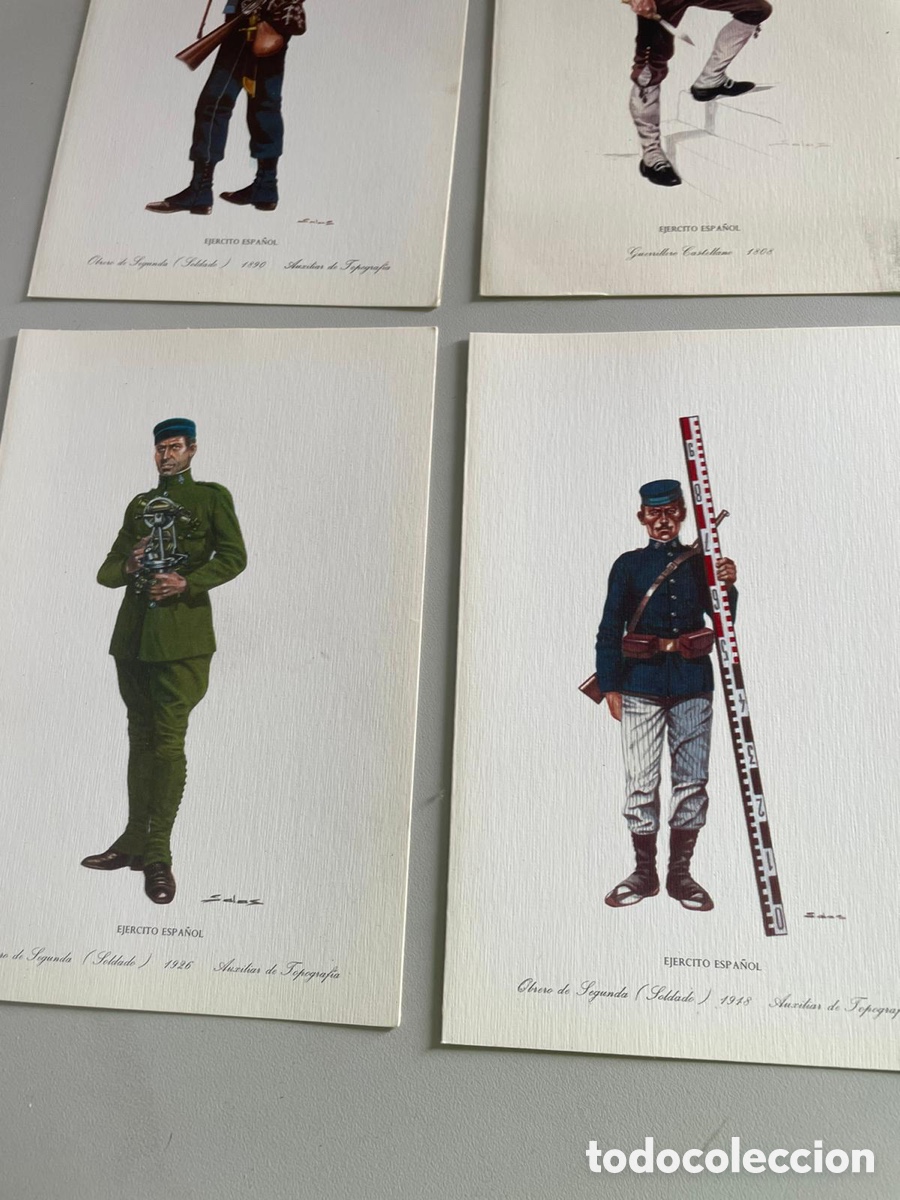 Otros art&iacute;culos de coleccionismo en papel: Lote de postales ej&eacute;rcito espa&ntilde;ol - Foto 7