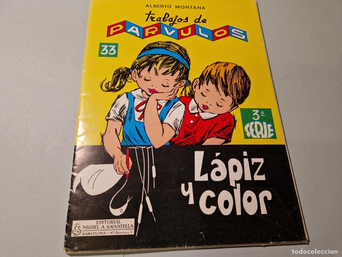 Otros Art&iacute;culos de Coleccionismo en Papel: TRABAJO DE PARVULOS LAPIZ Y COLOR, TRABAJOS MANUALES DE ESCUELA, COLEGIO