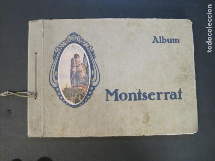 Altri oggetti di carta: MONTSERRAT-ALBUM CON IMAGENES DE MONTSERRAT-VER FOTOS-(K-10.125)