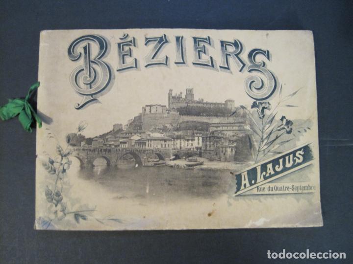 Outros artigos de papel: FRANCIA-BEZIERS-ALBUM CON VISTAS ANTIGUAS-VER FOTOS-(K-10.170)