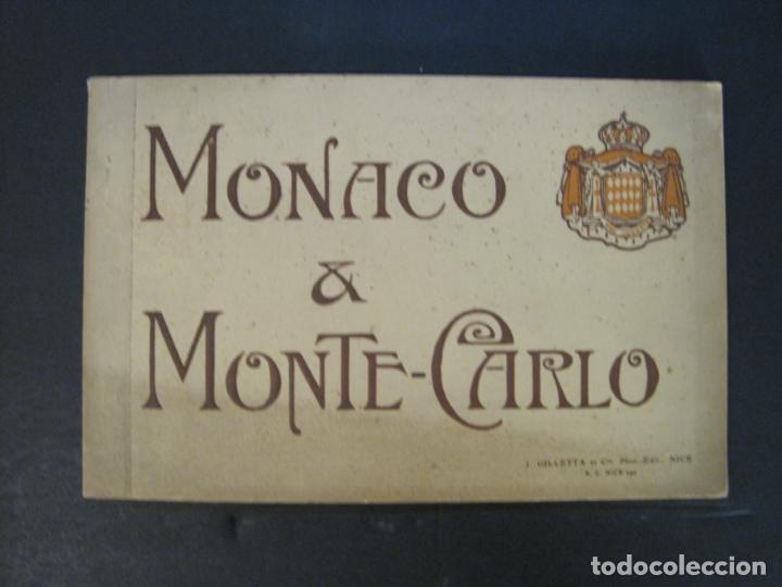 Outros artigos de papel: MONACO & MONTECARLO-ALBUM CON VISTAS ANTIGUAS-VER FOTOS-(K-10.173)