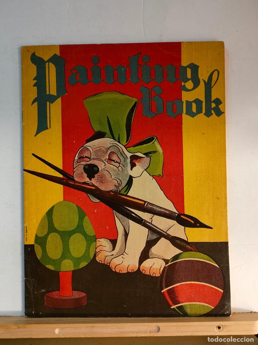 Outros artigos de papel: BONZO DOG-PAINTING BOOK-LIBRO DE COLOREAR ANTIGUO-VER FOTOS-(V-24.358)