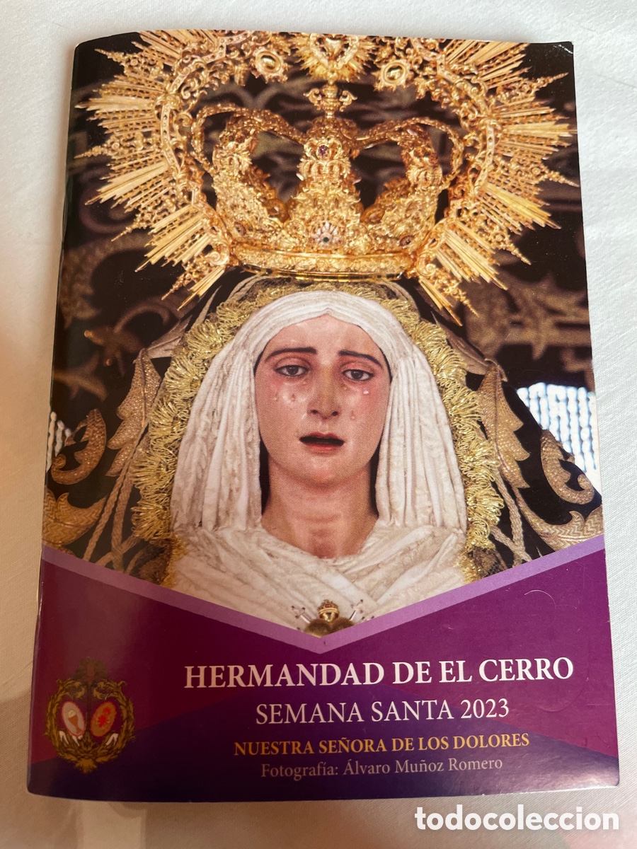 Sammelleidenschaft Andere Papierartikel: Programa Semana Santa Sevilla 2023 - Hermandad de El Cerr&oacute;