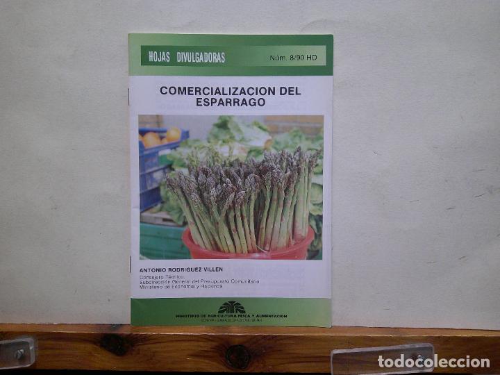 Collectionnisme Papier divers: COMERCIALIZACI&Oacute;N DEL ESP&Aacute;RRAGO. ANTONIO RODRIGUEZ VILLEN. HOJAS DIVULGADORAS.