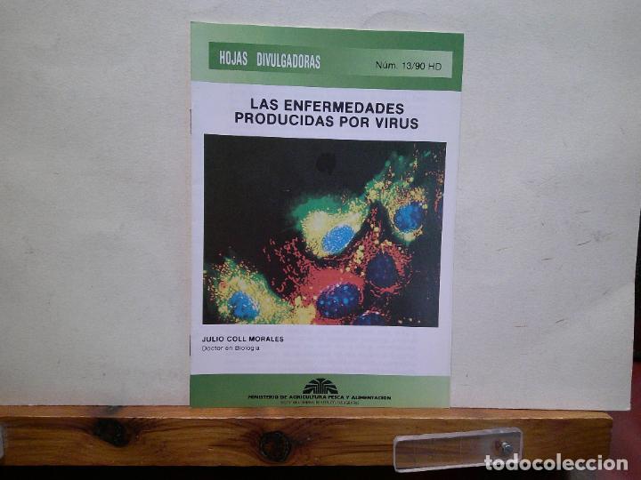 Collectionnisme Papier divers: LAS ENFERMEDADES PRODUCIDAS POR VIRUS. JULIO COLL MORALES. HOJAS DIVULGADORAS.