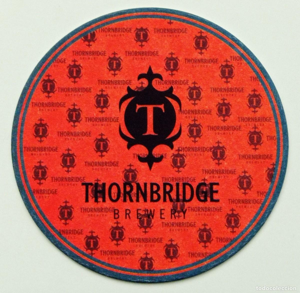 Otros art&iacute;culos de coleccionismo en papel: POSAVASO CERVEZA THORNBRIDGE (REINO UNIDO)