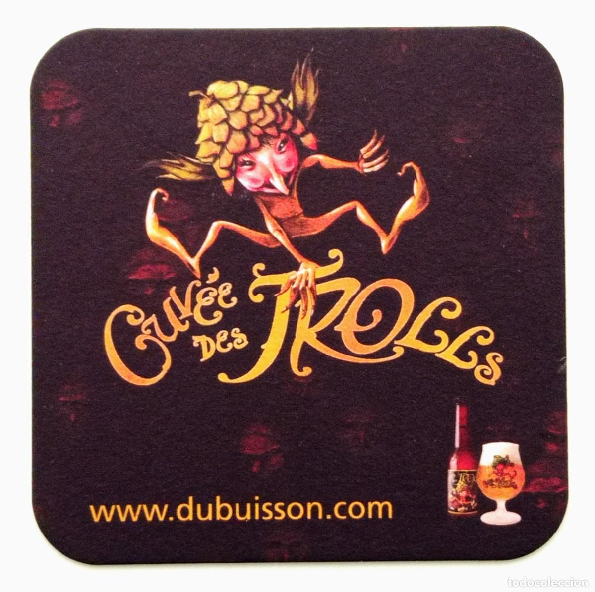 Otros art&iacute;culos de coleccionismo en papel: POSAVASO CERVEZA CUVE&Eacute; DES TROLLS (B&Eacute;LGICA)