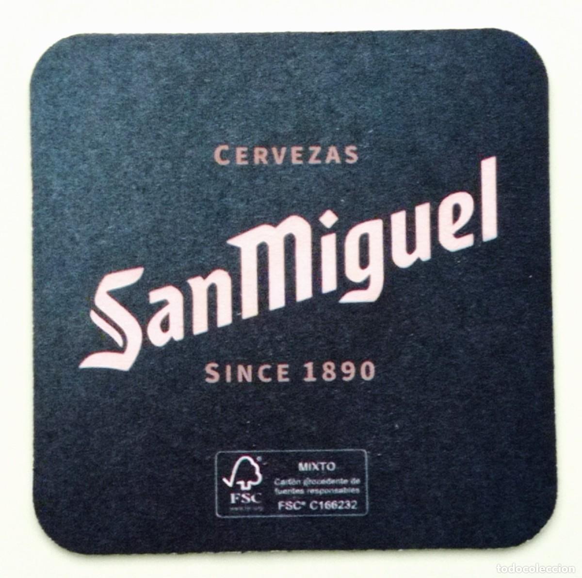 Otros Art&iacute;culos de Coleccionismo en Papel: POSAVASO CERVEZA SAN MIGUEL (ESPA&Ntilde;A)