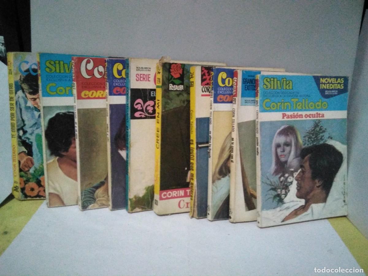 Otros art&iacute;culos de coleccionismo en papel: Lote de 10 antiguas novelas romanticas
