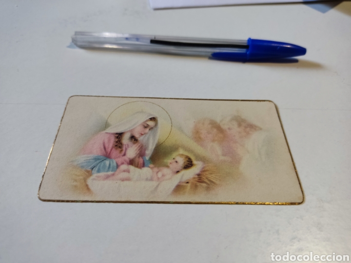 Otros art&iacute;culos de coleccionismo en papel: Estampa religiosa antigua Mar&iacute;a ni&ntilde;o Jes&uacute;s