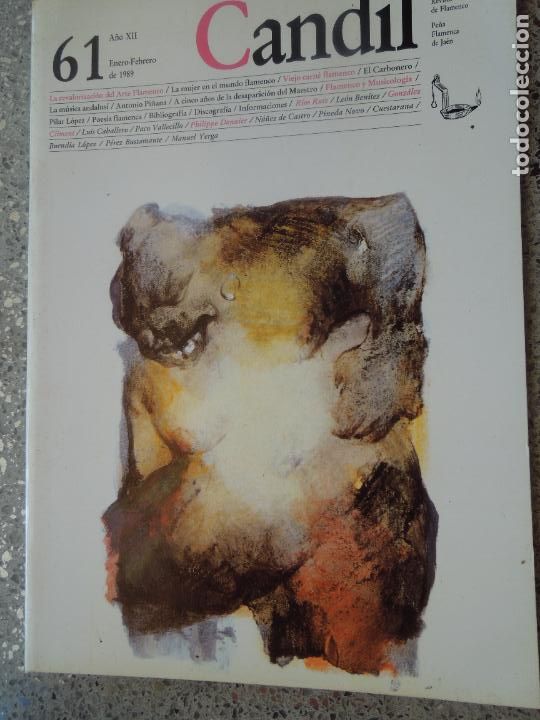 Otros Art&iacute;culos de Coleccionismo en Papel: CANDIL N&ordm; 61 - 01-02- 1989- REVISTA DE FLAMENCO