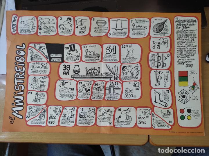 Sammelleidenschaft Andere Papierartikel: FORGES MINISTREIBOL JUEGO TABLERO ALGO SOBADO ORIGINAL 39 X 24,4 CM APROX ILUSTRACION