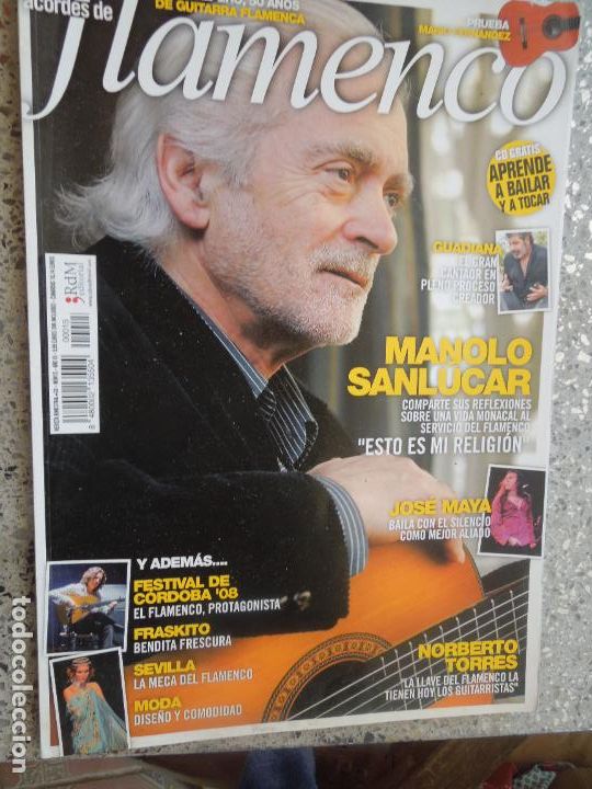 Otros Art&iacute;culos de Coleccionismo en Papel: ACORDES DE FLAMENCO REVISTA N&ordm; 15- 2008- MANOLO SANLUCAR - JOSE MAYA - VER INDICE