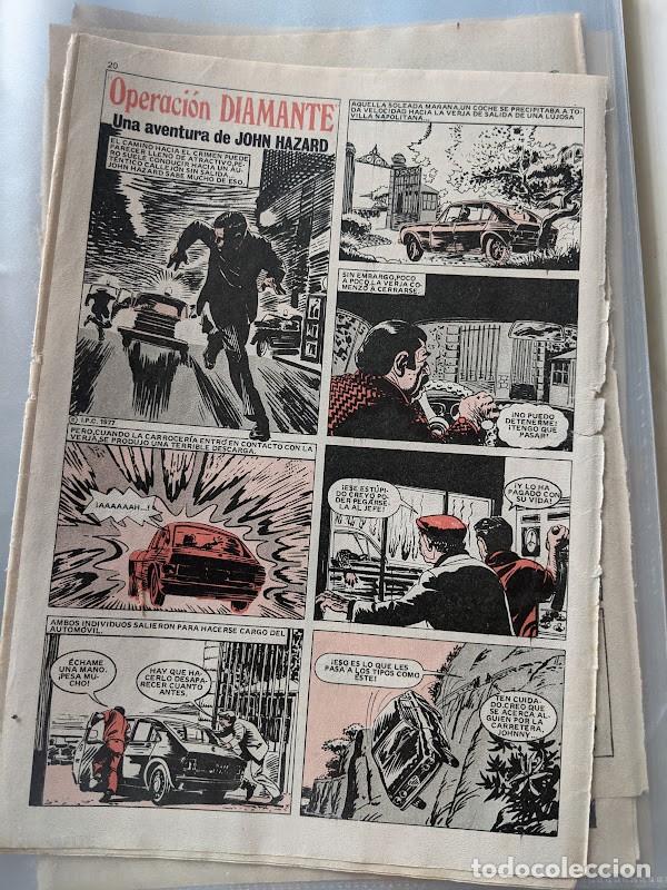 Paper Collecting Others: HISTORIETA RECUPERADA DE ANTIGUO TBO: OPERACI&Oacute;N DIAMANTE. UNA AVENTURA DE JOHN HAZARD (9 P&Aacute;GINAS)