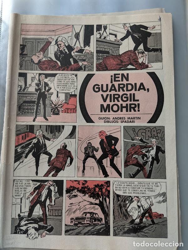 Collectionnisme Papier divers: HISTORIETA RECUPERADA DE ANTIGUO TBO: &iexcl;EN GUARDIA, VITGIL MOHR! (4 P&Aacute;GINAS)