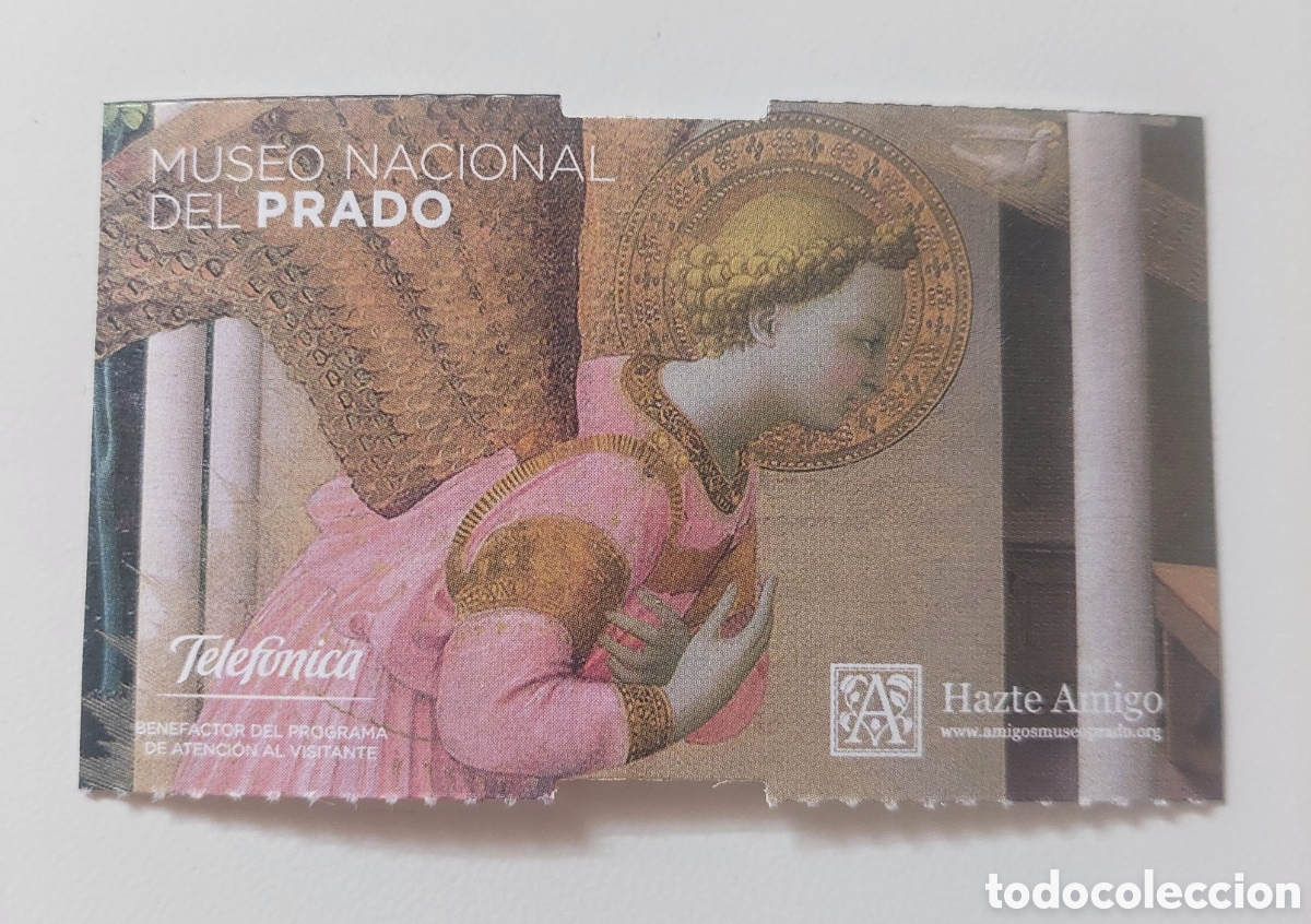 Otros Art&iacute;culos de Coleccionismo en Papel: Entrada Museo del Prado