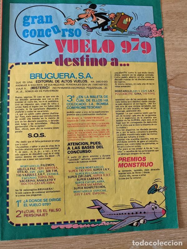 Collectionnisme Papier divers: ANTIGUO ANUNCIO TBO CONCURSO VUELO 979 DESTINO A...