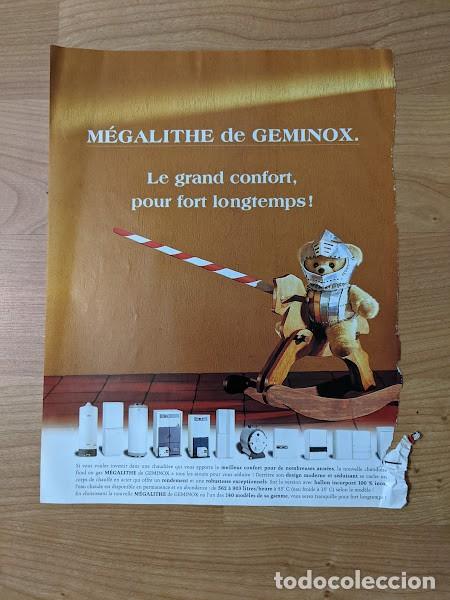 Collectionnisme Papier divers: ANUNCIO GEMINOX