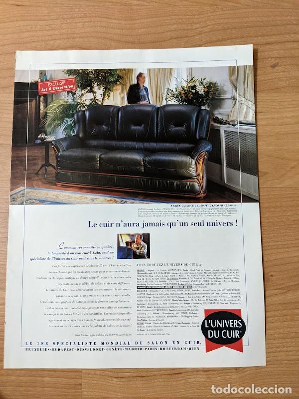 Paper Collecting Others: ANUNCIO L'UNIVERS DU CUIR