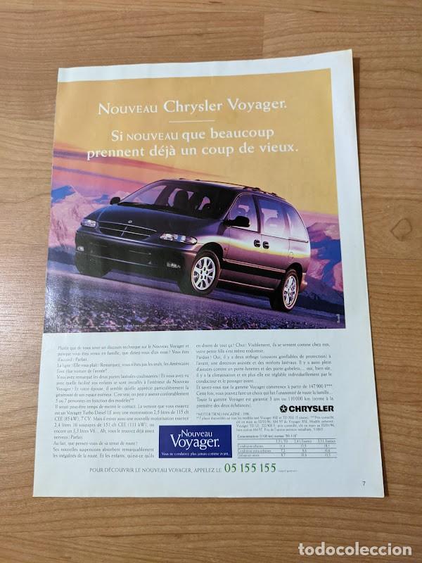 Otros Art&iacute;culos de Coleccionismo en Papel: ANUNCIO CHRYSLER