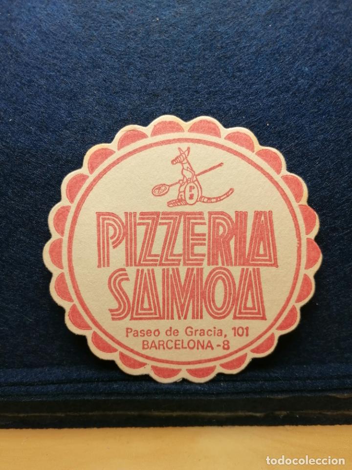 Sammelleidenschaft Andere Papierartikel: POSAVASOS PIZZERIA SAMOA BARCELONA