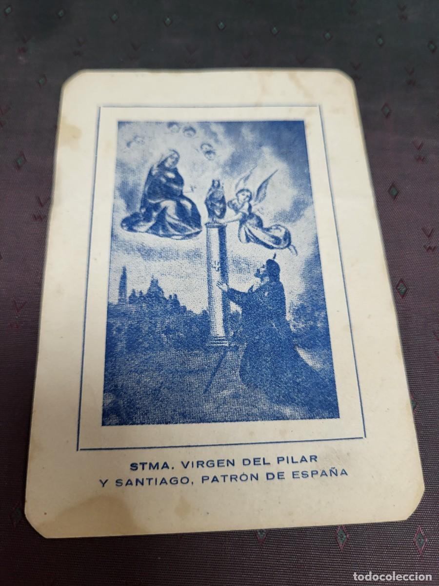 Sammelleidenschaft Andere Papierartikel: ANTIGUA ESTAMPA RELIGIOSA VIRGEN DEL PILAR ZARAGOZA