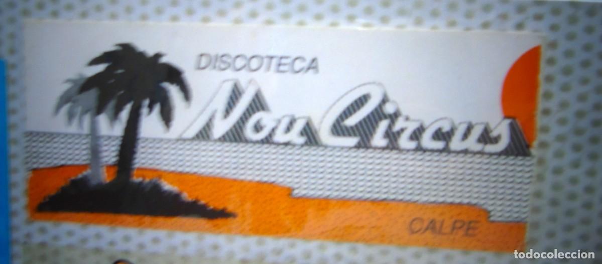 Paper Collecting Others: FLAYER DISCOTECA NOU CIRCUS CALPE A&Ntilde;OS 80