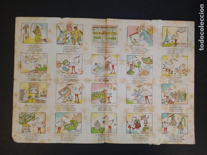 Otros Art&iacute;culos de Coleccionismo en Papel: BARCELONA TIENDA LA CIGUE&Ntilde;A, TODO PARA EL BEBE-AUCA ANTIGUA PUBLICIDAD-VER FOTOS-(K-10.424)