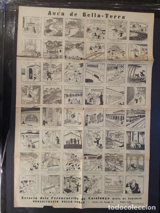 Otros Art&iacute;culos de Coleccionismo en Papel: AUCA DE BELLA TERRA-URBANITZACIO BELLATERRA-PUBLICIDAD ANTIGUA-VER FOTOS-(K-10.430)