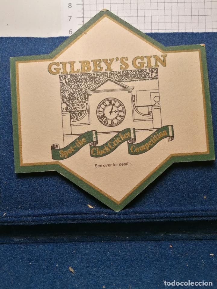 Otros Art&iacute;culos de Coleccionismo en Papel: POSAVASOS GILBEYS GIN