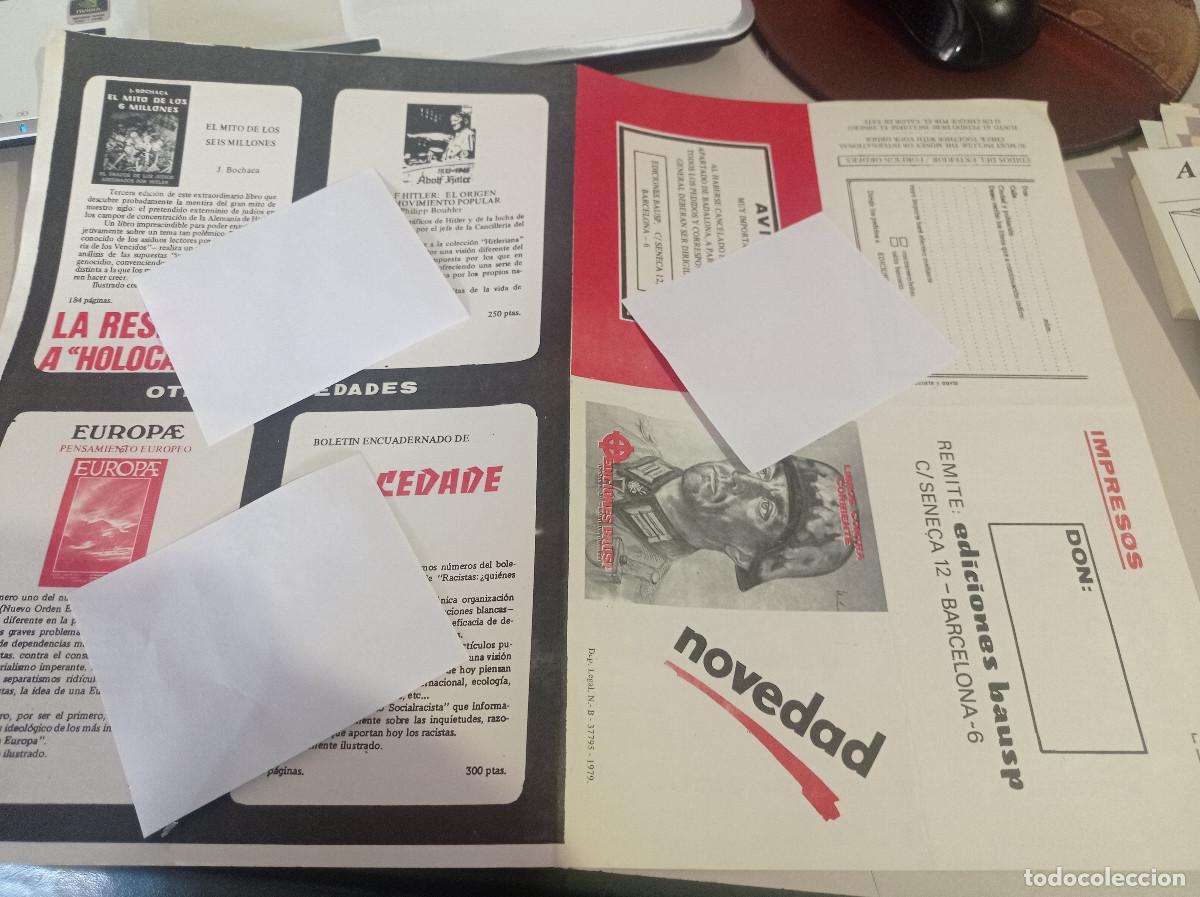 Otros art&iacute;culos de coleccionismo en papel: CAT&Aacute;LOGO EDICIONES BAUSP-CEDADE LIBROS CONTRACORRIENTE REF. UR MES 4 - Foto 2